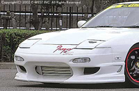 C-WEST 180SX用 リアハーフスポイラー＆180SX後期リアバンパー