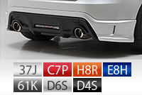 86[ハチロク]ZN6 86 KOUKI ﾘｱﾊｰﾌｽﾎﾟｲﾗｰ 塗装済み ABS製 | C-WEST