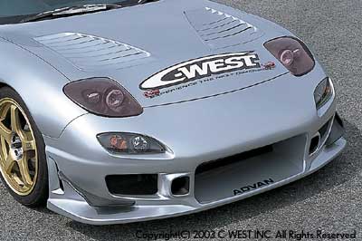 rx7 fd3s c-west フロントバンパー　専用