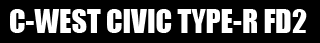 C-WEST TYPE-R FD2
