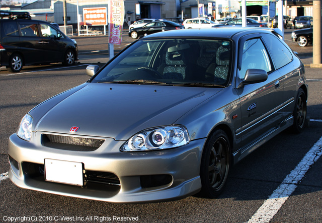 シビック EK9 EK4 前期 後期C-WEST シーウェスト フロントバンパー シビック EK9 EK4 前期 後期C-WEST シーウェスト
