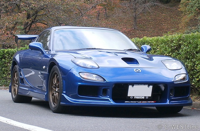 rx7 fd3s c-west フロントバンパー　専用