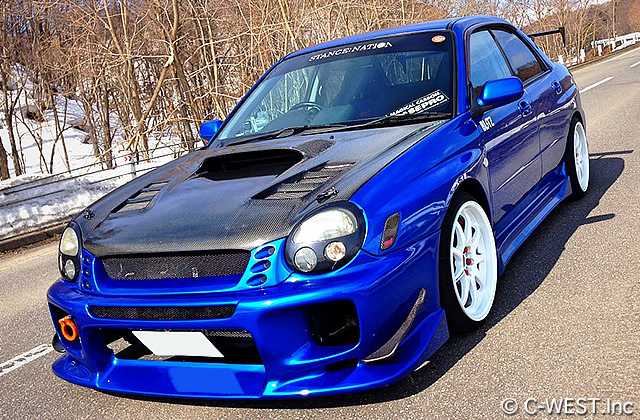 GDB涙目インプ C-WEST サイドステップ GDB涙目インプ C-WEST サイドステップ