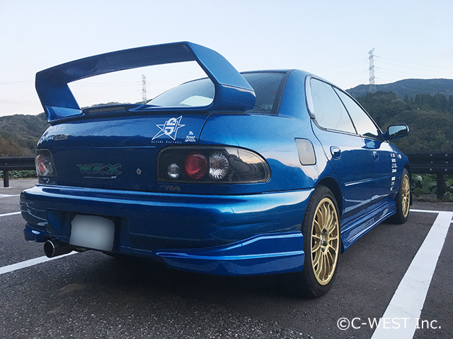 C-WEST ユーザーギャラリー（らぁじさん/GC8） | エアロパーツの開発
